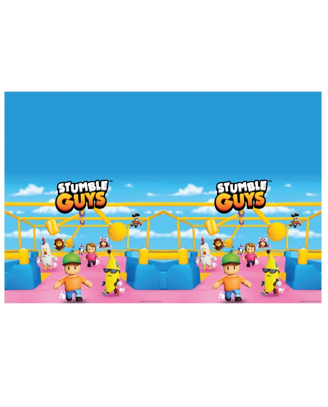 Mantel Plastico 120X180cm Stumble Guys ***OFERTA DTO NO ACUMULABLE