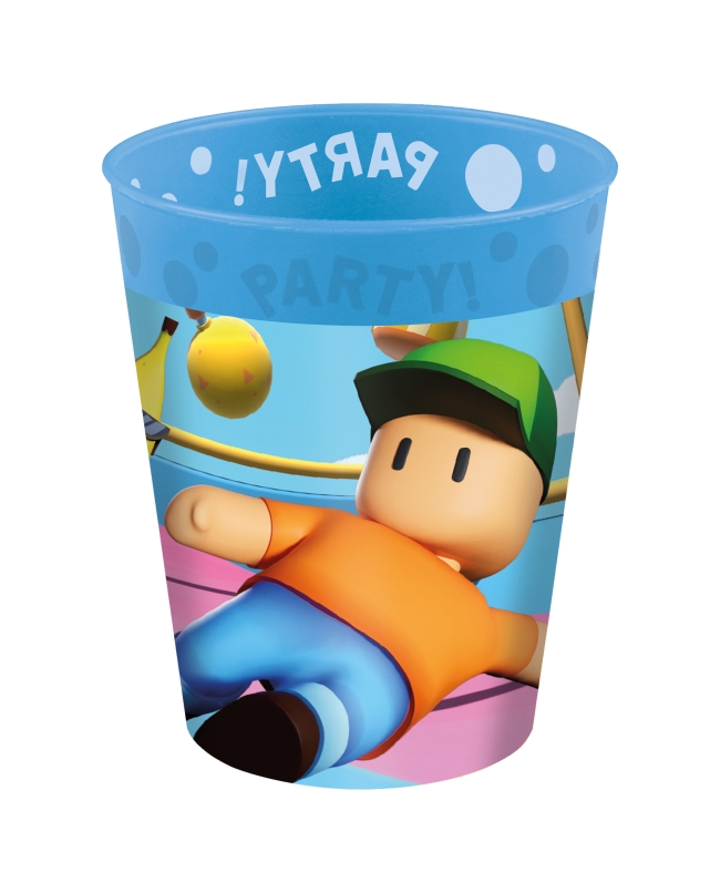 Vaso Plastico Reutilizable 250ml Stumble Guys