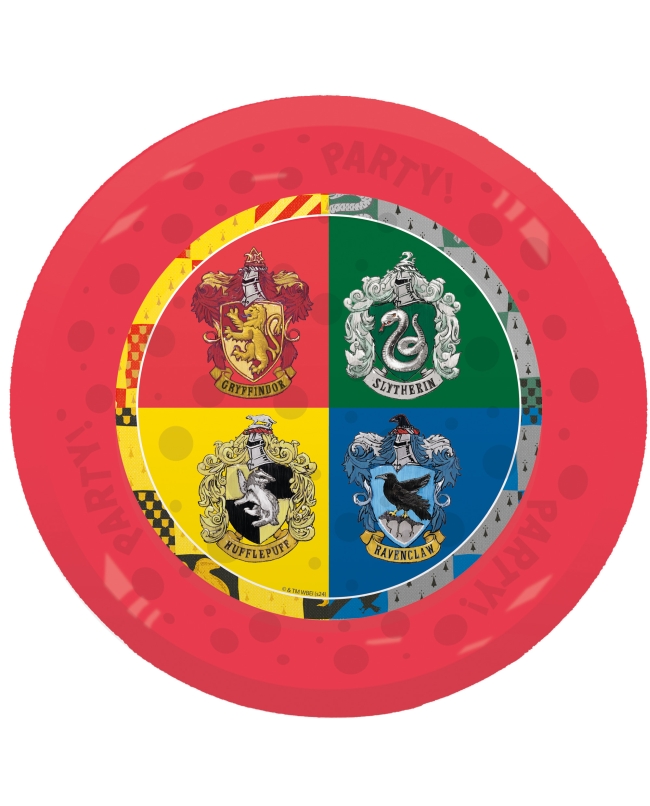 Plato Plastico Reutilizable 21cm Harry Potter
