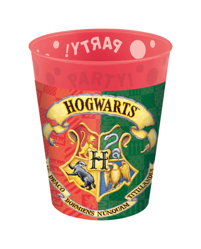 Vaso Plastico Reutilizable 250ml Harry Potter