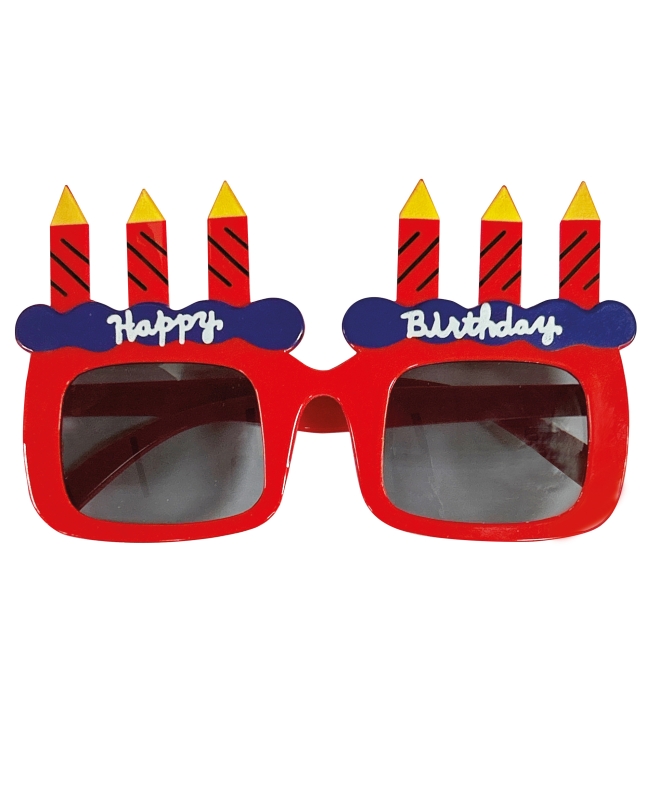 Gafas Happy Birthday Velas