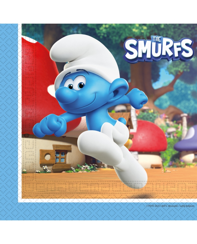 Servilletas 33 X 33cm Pitufos Fsc 2Pli