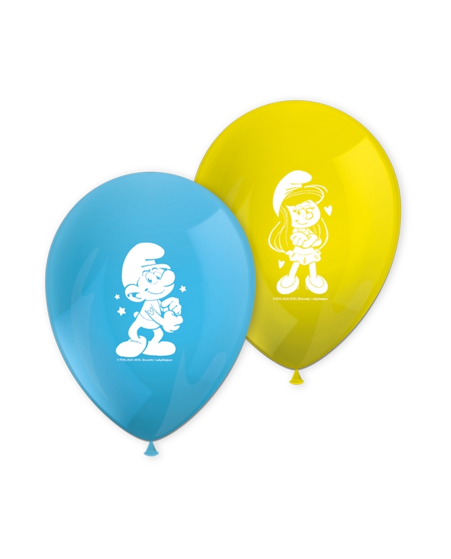 Globos Latex Pitufos