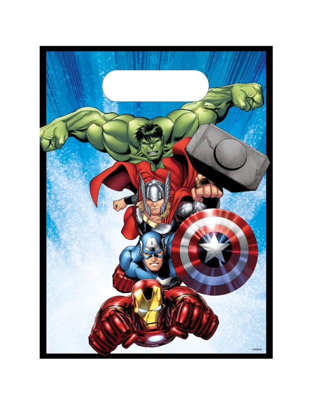 Bolsas Plastico Vengadores