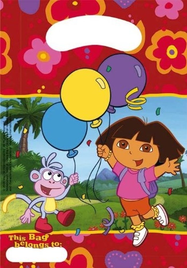 Bolsas Chuches/Juguetes DORA (6 bol) ***OFERTA DTO NO ACUMULABLE  