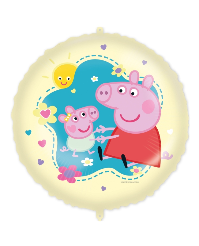 18/46cm Pepa Pig Amor Con Cinta Y Peso ***OFERTA DTO NO ACUMULABLE
