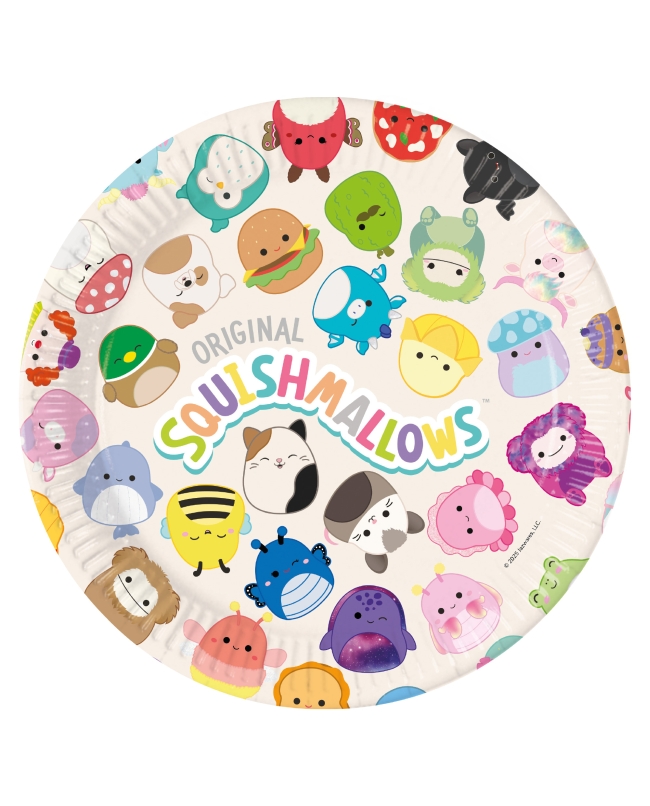 Platos 23cm Squishmallows Fsc