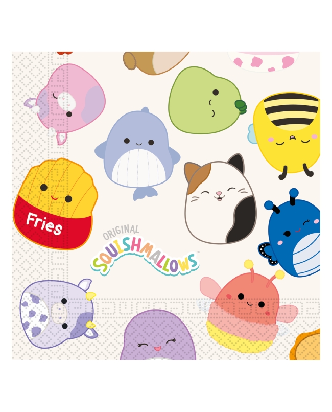 Servilletas 33X33cm Squishmallows Fsc 2Pli