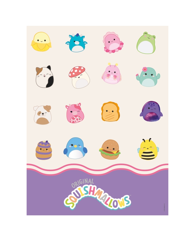 Mantel Plastico 120X180cm Squishmallows
