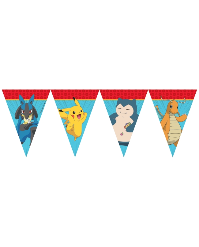 Banderin Papel Pokemon Fsc 