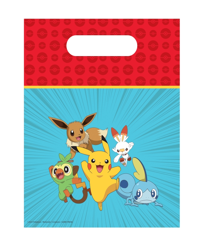 Bolsas Plastico Pokemon