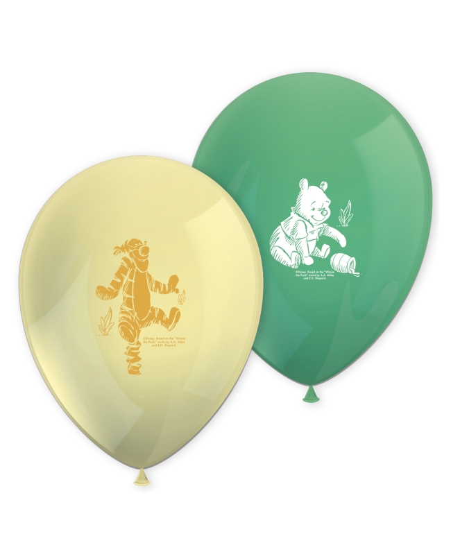 Globos Latex Winnie The Pooh Naturaleza