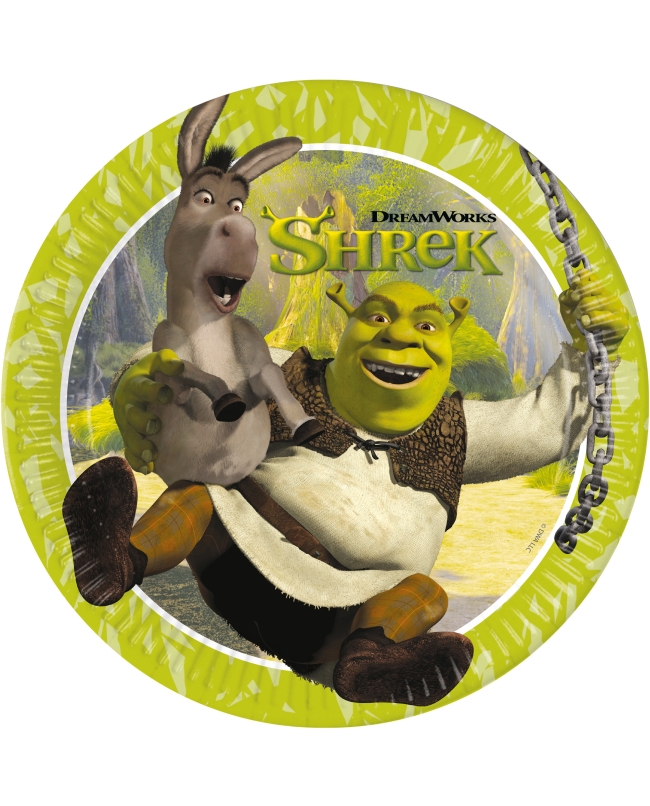 Platos 23cm Shrek Fsc