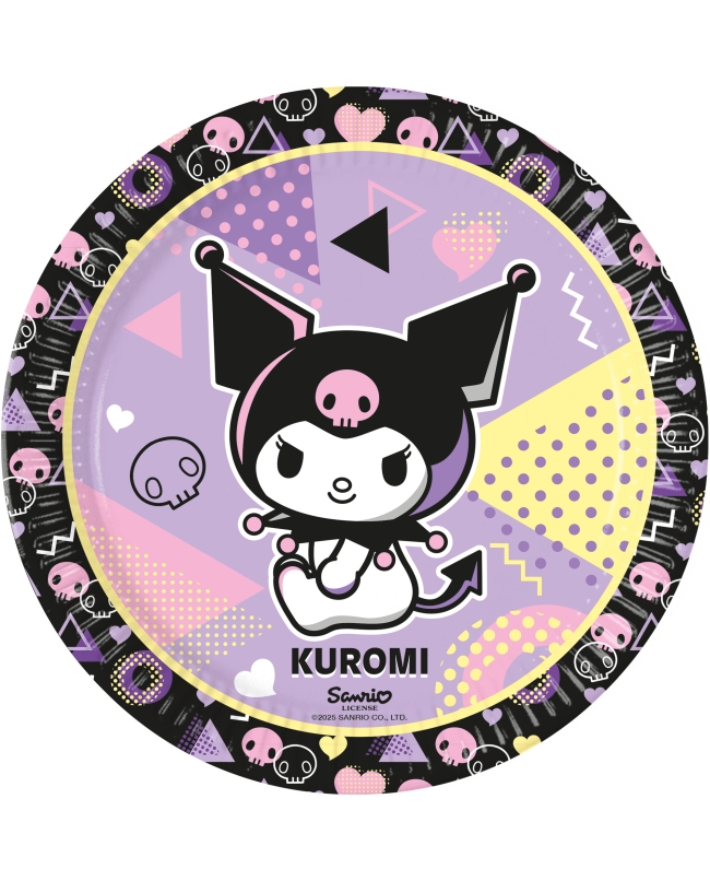 Platos 23cm Kuromi Pop Art Fsc