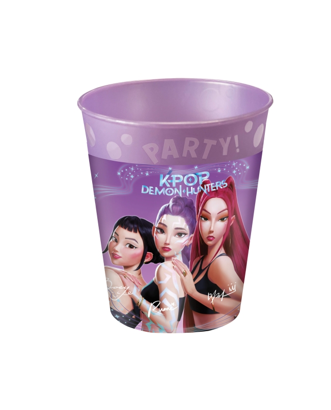 Vaso Plastico Reutilizable 250ml K-Pop