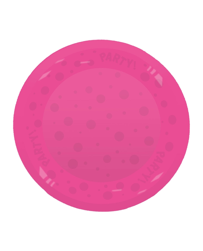 Vaso Plastico Reutilizable 250ml Fluor Fucsia