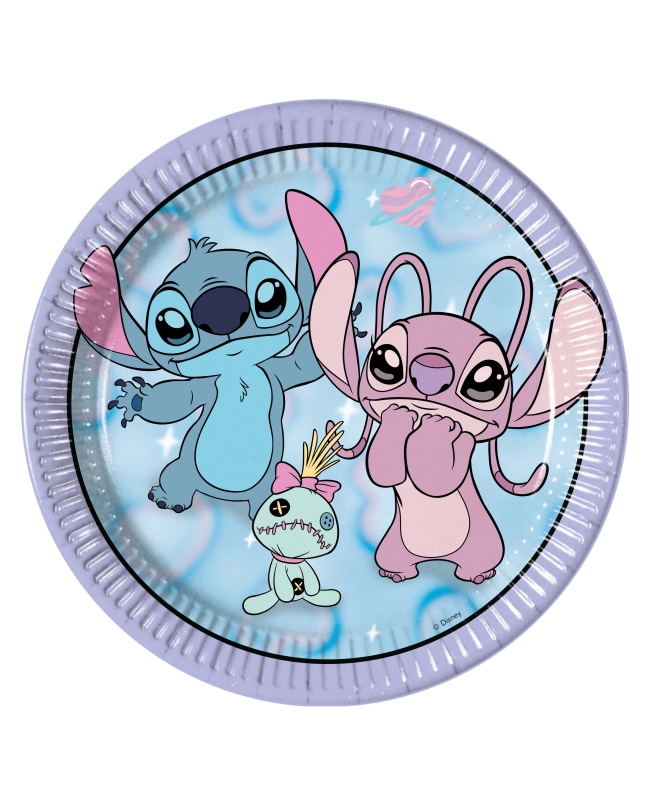 Platos 23cm Angel Y Stitch Fsc