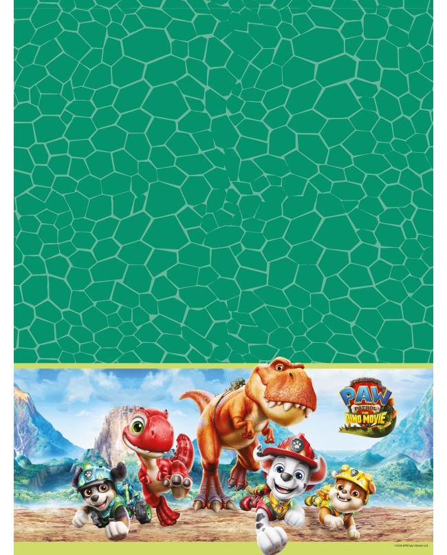 Mantel Plastico 120X180cm Patrulla Canina Y Dino