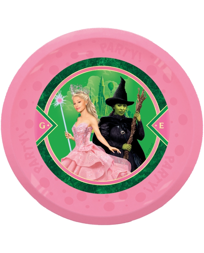 Plato Plastico Reutilizable 21cm Wicked