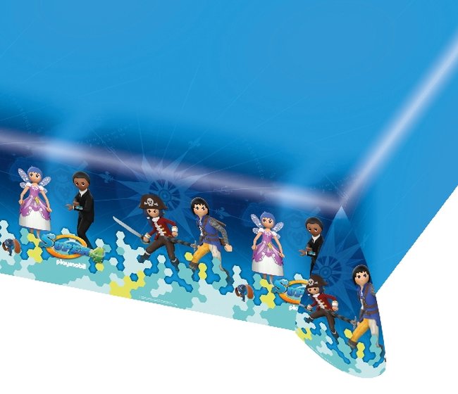 Mantel Plas 120X180cm: Playmobil Super 4 ***OFERTA DTO NO ACUMULABLE
