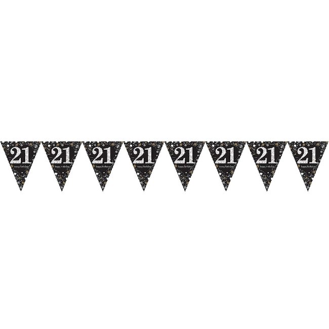 Banderines Sparkling Prismáticos Metalizados Edad 21 - 4m