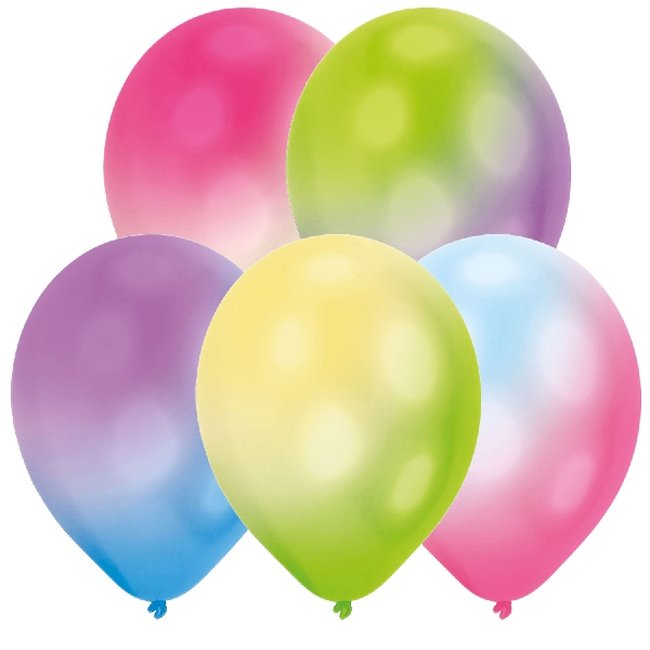 Globos de Látex LED que cambian de color - 28cm