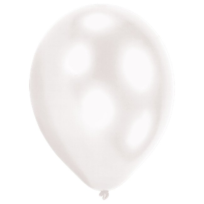 Globos de Látex LED Blancos - 28cm