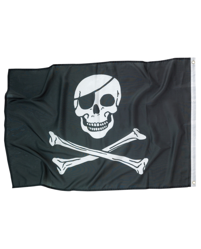 Bandera Piratas Tela 92X60cm