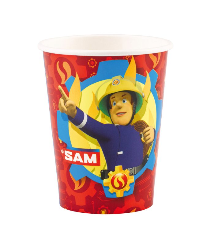 Vasos 266ml Sam El Bombero 2017 ***OFERTA DTO NO ACUMULABLE