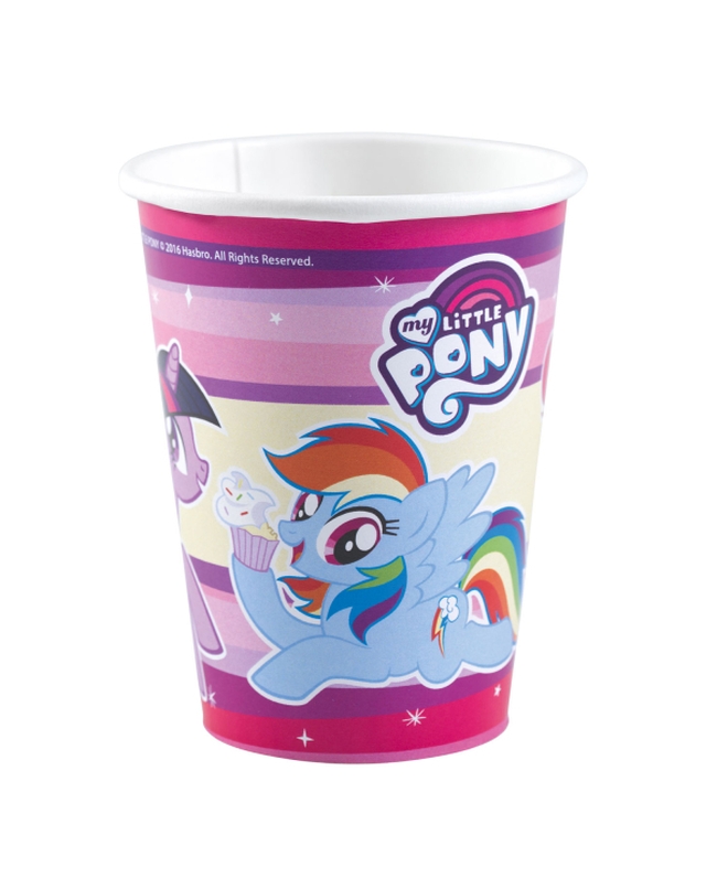 Vasos 250ml Papel My Little Pony