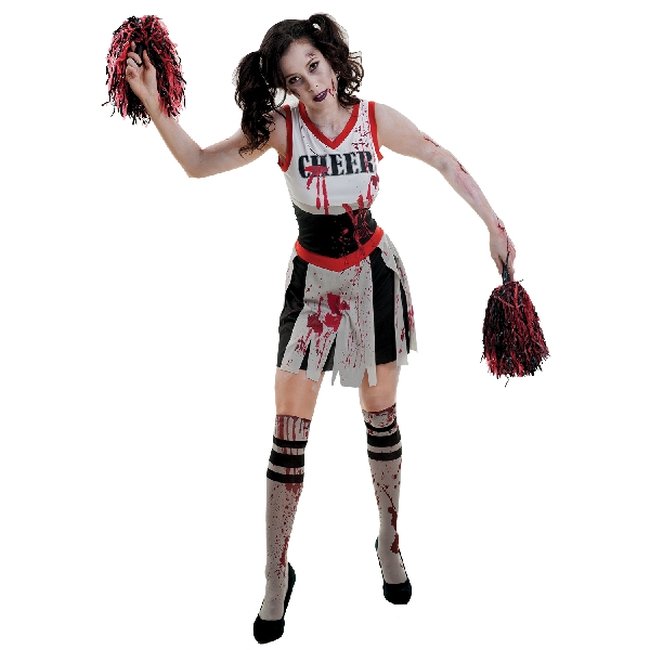Disfraz Adulto Zombie Cheerleader Talla 10-12