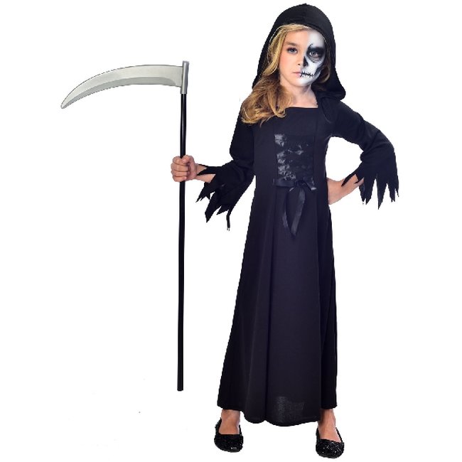Disfraz Infantil Grim Reaper - Talla 11-12 Años