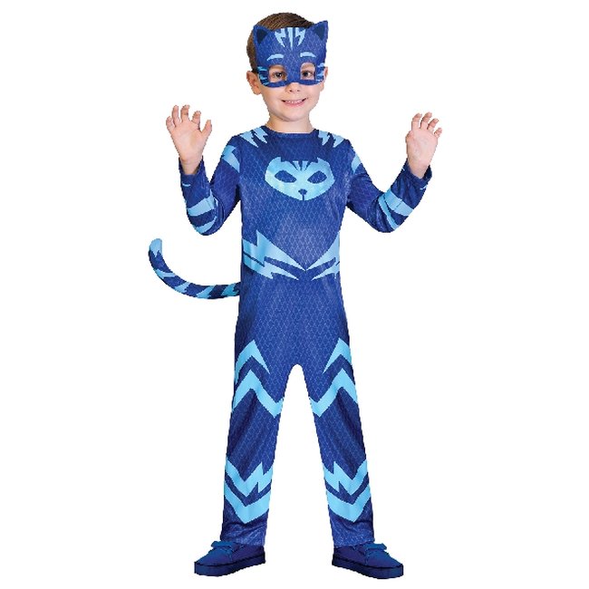 Disfraz Pj Masks Catboy Azul Talla 3-4 Años