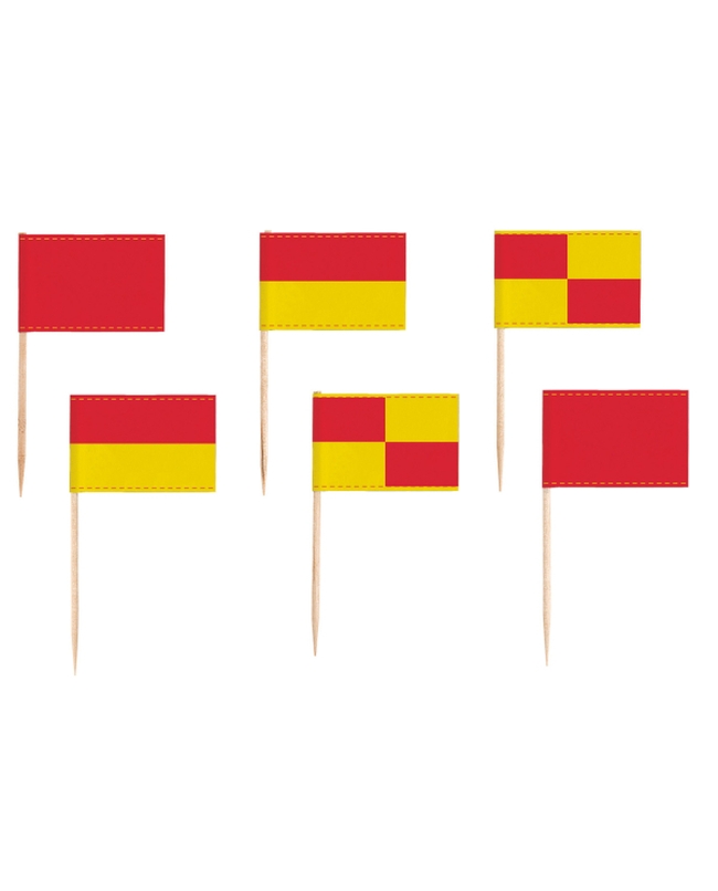 Picks Banderas Kicker De Madera 6,7cm 