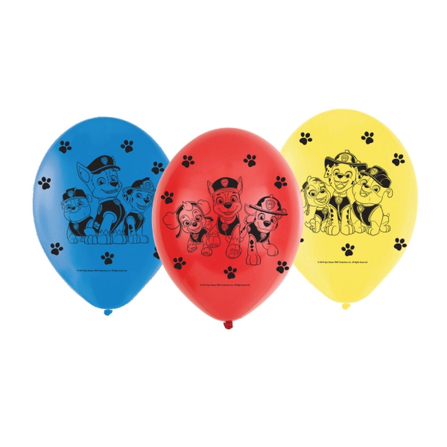 Globos Latex 23cm Patrulla Canina