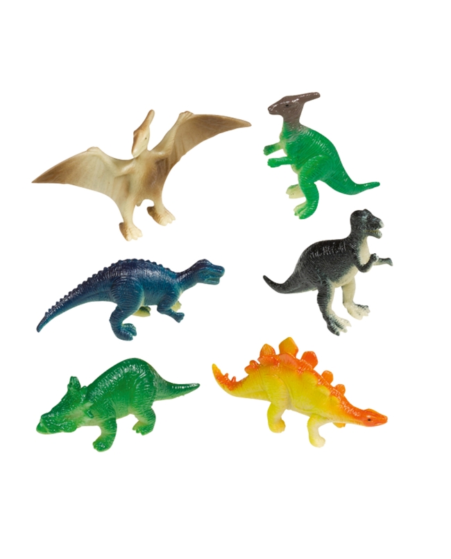 Juguete Mini Figuras Feliz Dinosaurio Plastico