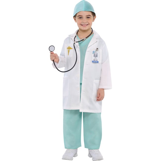 Disfraz Cstm Doctor Boy Talla 6-8 Años