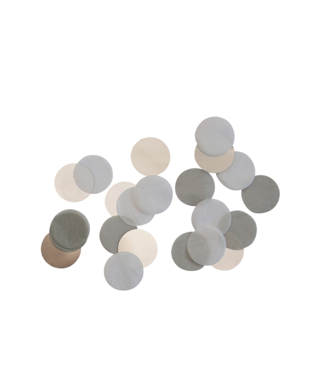Confeti Plata Aluminio / Papel 15 G