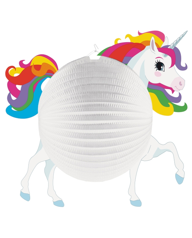 Farolillo Forma Unicornio 25cm 