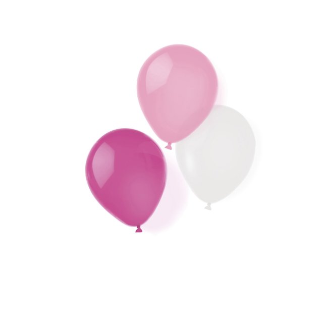 Globos Latex 25cm Hot Pink