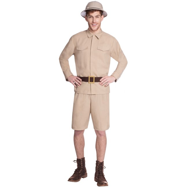Disfraz Adulto Safari Man Talla Xl