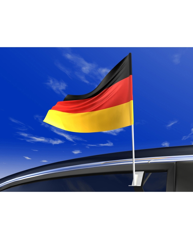 Bandera Alemania Para Coche 30X40cm