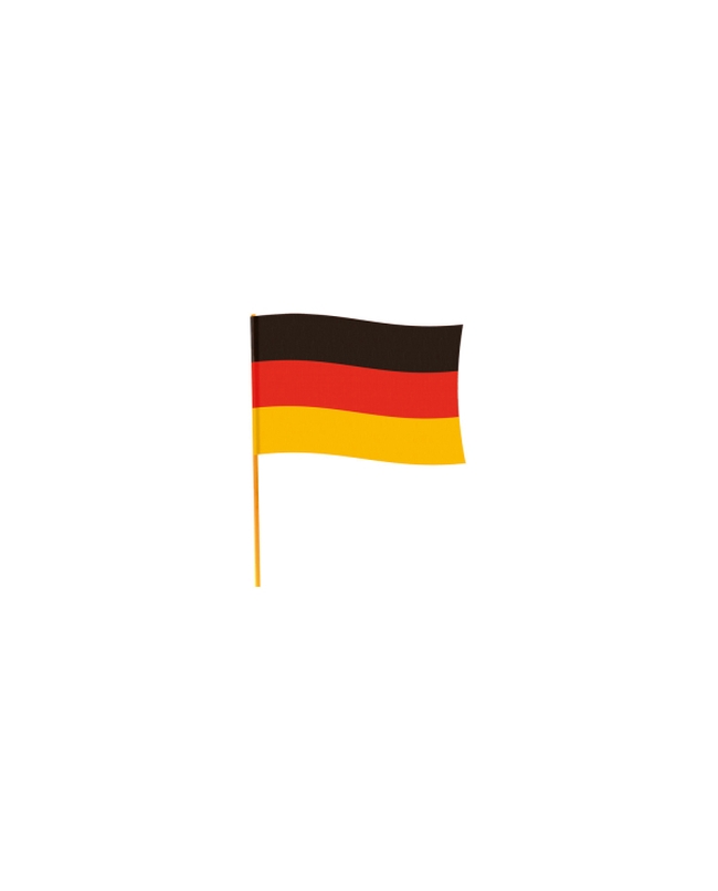 Bandera Alemania Con Palo 50X70cm