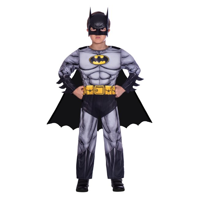 Disfraz Inf. W.B.: Batman Clasico T. 4-6 Años