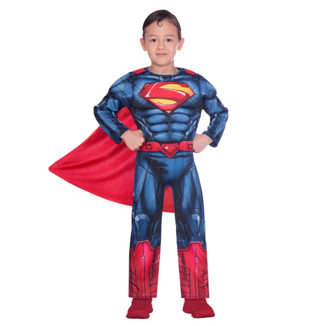 Disfraz Inf. W.B.: Superman T. 4-6 Años