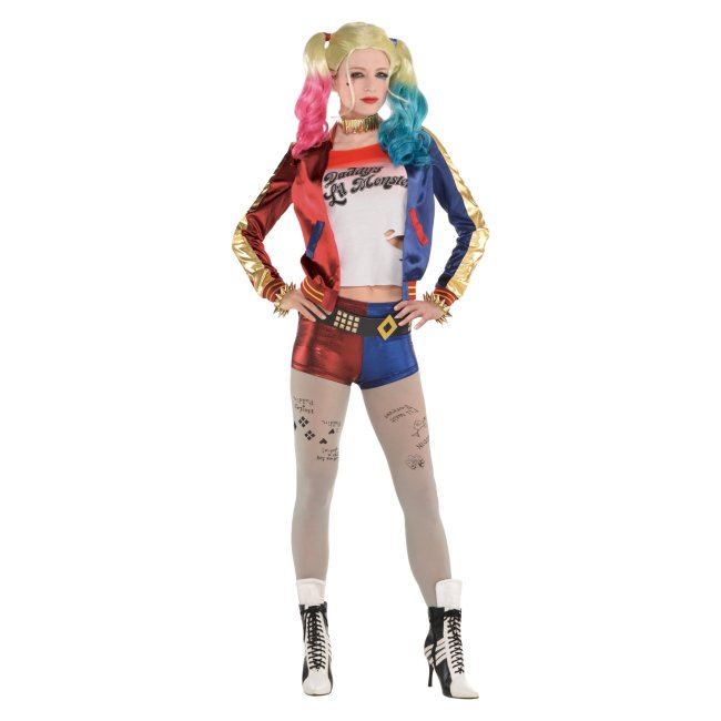 Disfraz Adulto W.B. Harley Quinn Escuadron Suicida Talla XL 42/44