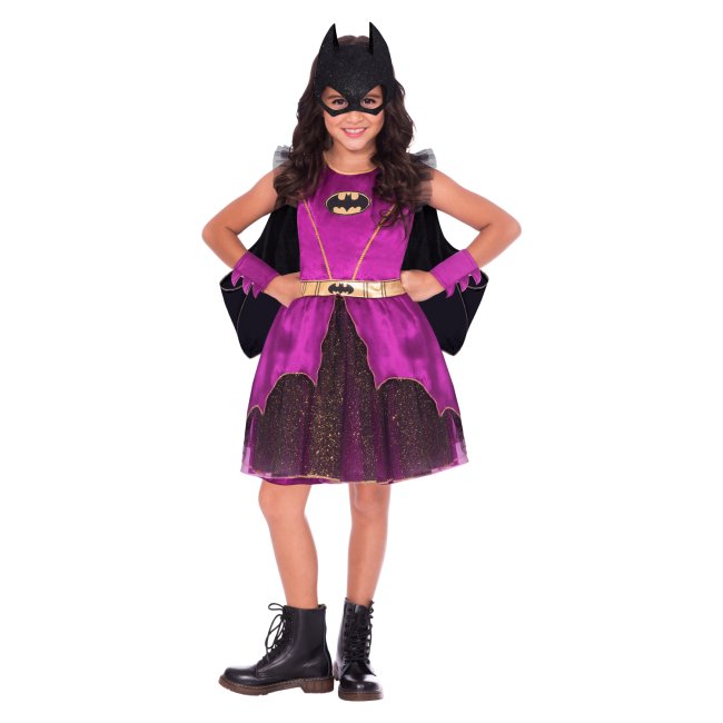 Disfraz Inf. W.B.: Batgirl Morada T. 3-4 Años