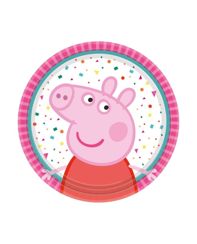 Platos 18cm Peppa Pig