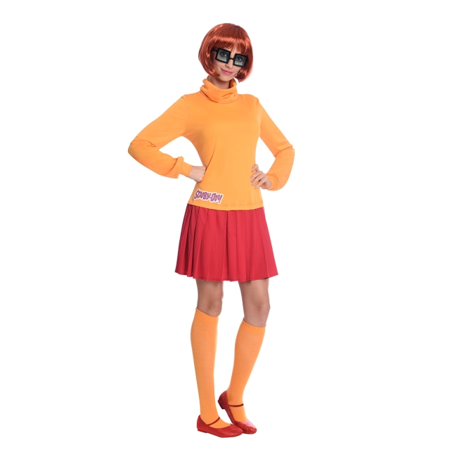 Disfraz Adulto W.B. Velma Scooby Doo  Talla L 40/42