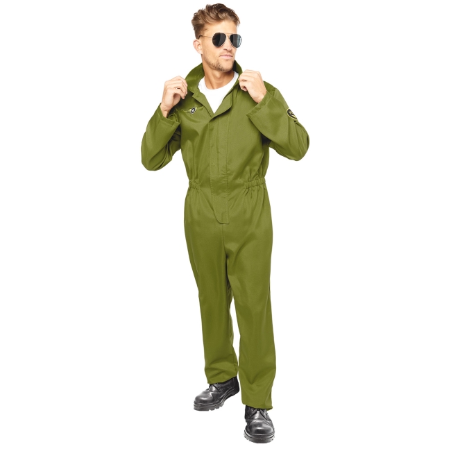 Disfraz Pilot Jumpsuit Standar Hombre